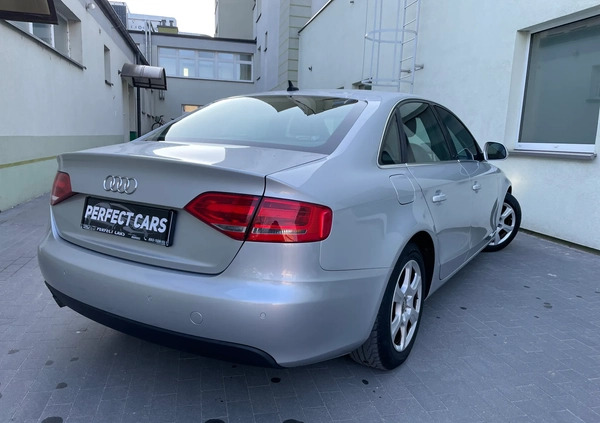 Audi A4 cena 34700 przebieg: 242165, rok produkcji 2008 z Łapy małe 742